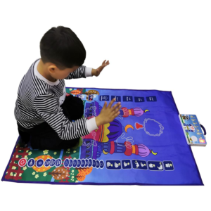 Muslim Prayer MatIslamic Prayer Rug Gift Set For Children